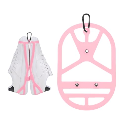 TIXIPEM Silicone Shoe Holster for Backpack - Pink, Size Large