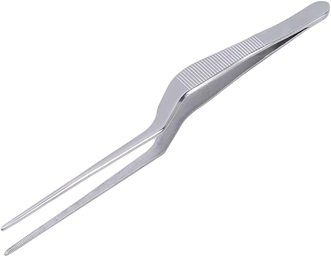 Stainless Steel Earwax Removal Tweezers and Spiral Ear Pick Tool