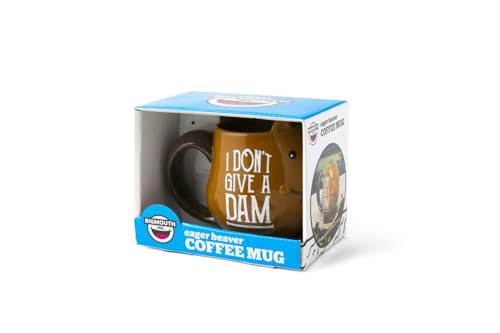BigMouth Inc Sassy Beaver Coffee Mug 16 Oz Pack of 3 - Funny Ceramic Drinkware