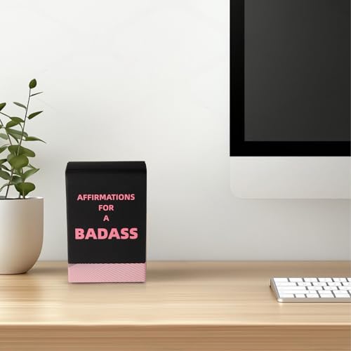 Badass Affirmation Cards for Daily Motivation & Self-Care Gifts
