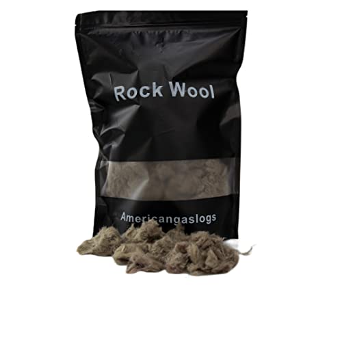Americangaslogs High Temperature Rock Wool Gas Logs - 6oz Bag