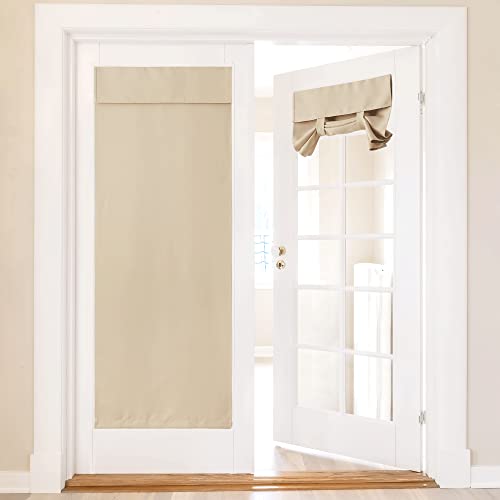 NICETOWN Biscotti Beige Thermal Insulated Blackout Curtain 36" x 72"