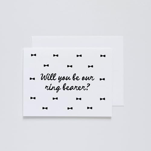 Will You Be Our Ring Bearer Card - Cute Wedding Proposal Card