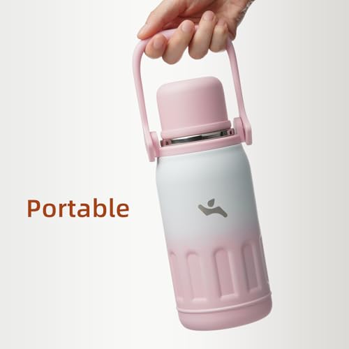 Konokyo 27oz Insulated Water Bottle - Pink Pearl, Leak-Proof