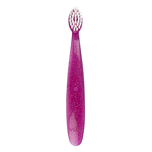 RADIUS Totz Extra Soft Toddler Toothbrush Pink Sparkle 18M+