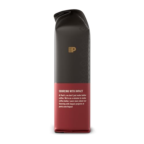 Peet's Coffee Dark Roast Ground Coffee - 100% Arabica Major Dickason's Blend, 18 Ounce Bag