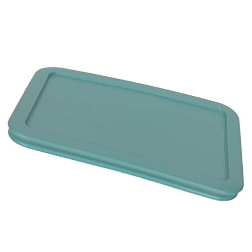 Pyrex 7210-PC 3-Cup Turquoise Food Storage Lids (2-Pack)
