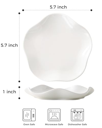 Ceramic Spoon Rest - Modern Flower-Shaped Spoon Holder for Kitchen