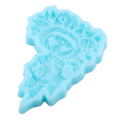 Halloween Fondant Molds - Pumpkin & Haunted House Silicone Mold