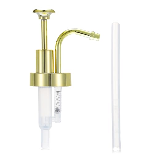 Gold Soap and Lotion Dispenser Pump Replacement - 33mm Thread