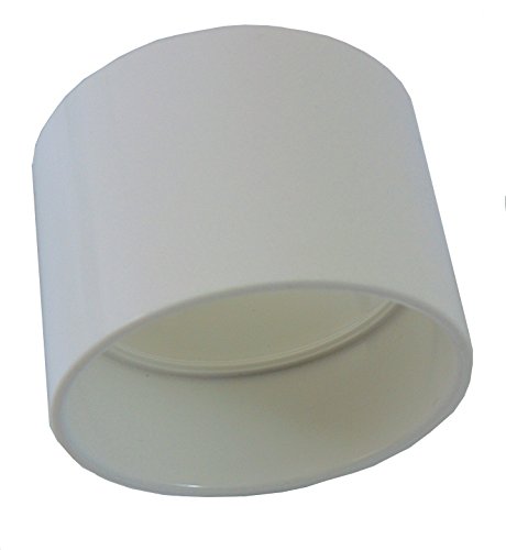 Central Vacuum Coupling - 2 Inch PVC Pipe Fitting - 5 Pack