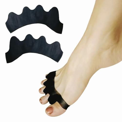 SUNFATT Gel Toe Separators and Bunion Corrector Spacers for Pain Relief
