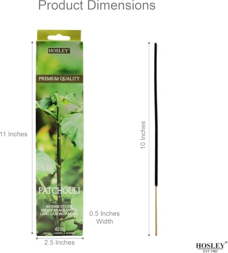 240-Pack Incense Sticks - Nag Champa, Lavender, Patchouli & 3 Random Scents