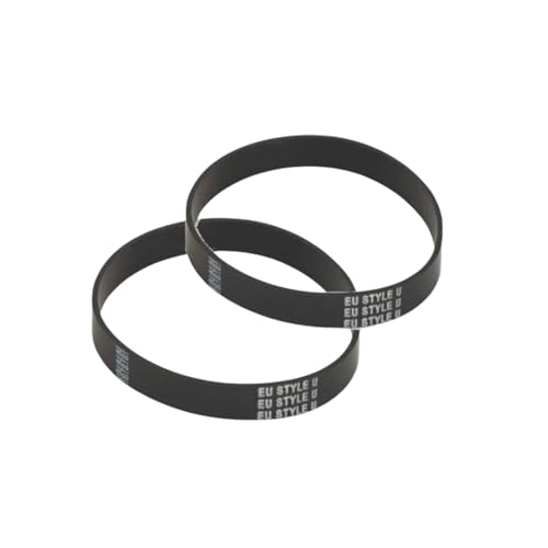 Eureka Style U Vacuum Belts Replacement - 2 Pack for Airspeed, Bravo, Victory