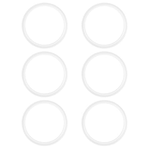6-Pack Silicone Seal Gaskets for OmieBox - Leakproof Lid Replacement