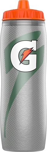 Gatorade Insulated Squeeze Bottle - Silver, 30.1 Oz