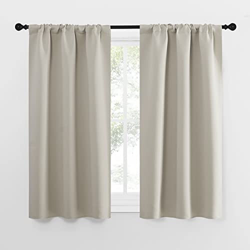 NICETOWN Blackout Curtains - Room Darkening Drapes, 34x54 in, 2 Panels