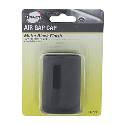 Danco Dishwasher Air Gap Cap, Matte Black - Durable Replacement Cover