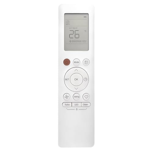 Effireli Replacement Remote for Midea Air Conditioner RG10 Series
