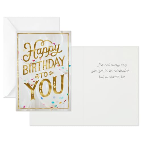 Hallmark Birthday Card Assortment - 12 Cards with Envelopes