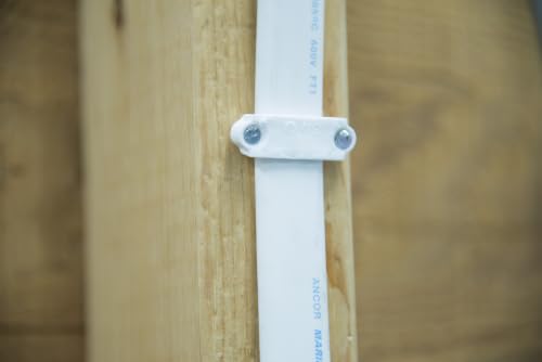 Gardner Bender 3/4 in. Plastic Cable Staples, 575 Pack, White