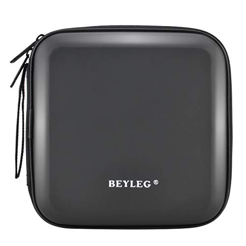 XiongYe 32 Capacity CD/DVD Storage Case - Durable Organizer Wallet