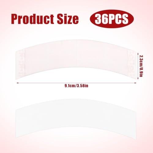 Lasuroa 36pcs Double Sided Wig Tape Extra Strong Waterproof Toupee Tape