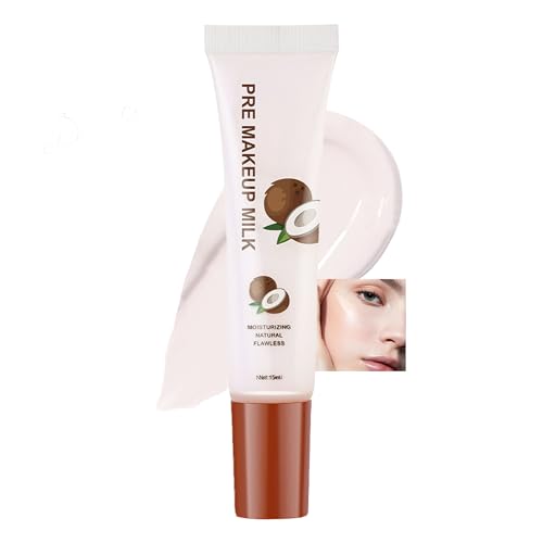 Coconut Face Primer - Hydrating & Smoothing Makeup Base for All Skin Types