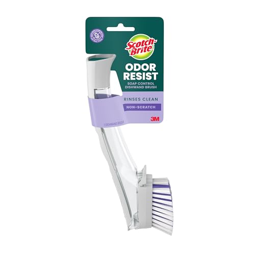 Scotch-Brite Soap Control Dishwand Brush - 1 Count, Odor Resistant