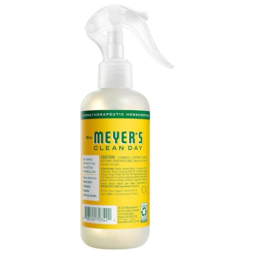 Mrs. Meyer's Clean Day Honeysuckle Room Spray, Non-Aerosol Freshener, 8 Oz