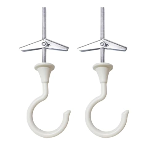 Heavy Duty Large Swag Ceiling Hooks - 2 Sets for Hanging Plants