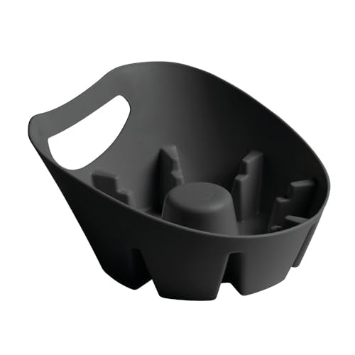 PlumbCraft MaxClean Plunger Tray - 7.5 in. Black, Pack of 1