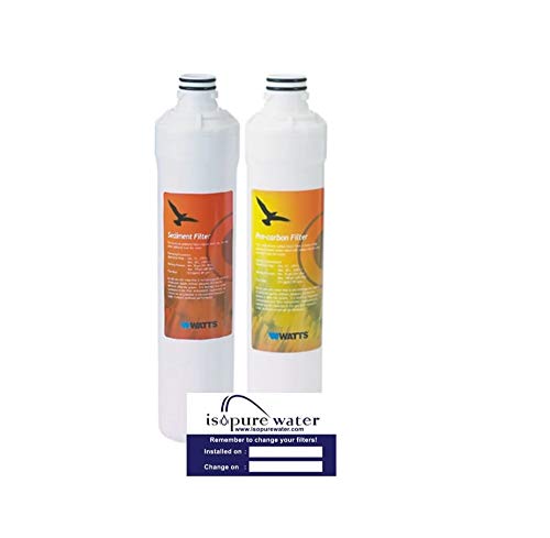 WattsWater (1R-1Y) Kwik-Change (WQC4RO11) Replacement Filter Kit for Reverse Osmosis System, Water Filter Maintenance and Under Sink Replacement Kit
