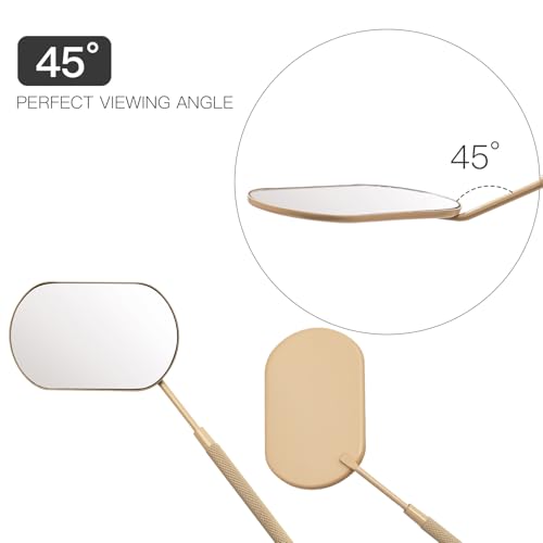 Pretty Memory Large Lash Mirror for Eyelash Extensions - Skin Color