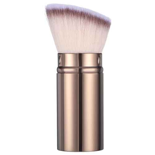 Xelsluthe Retractable Kabuki Makeup Brush - Portable Travel Face Brush