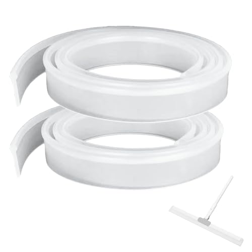 41 Inch Silicone Shower Squeegee Replacement Blades - 2 Pack
