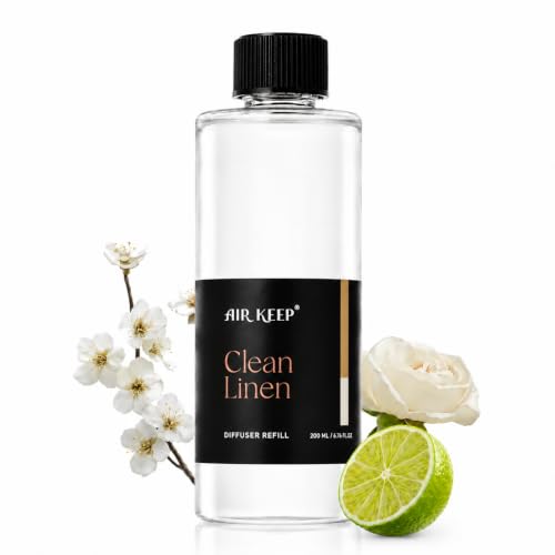 Clean Linen Reed Diffuser Refill - 6.76 fl oz Premium Aroma Oil