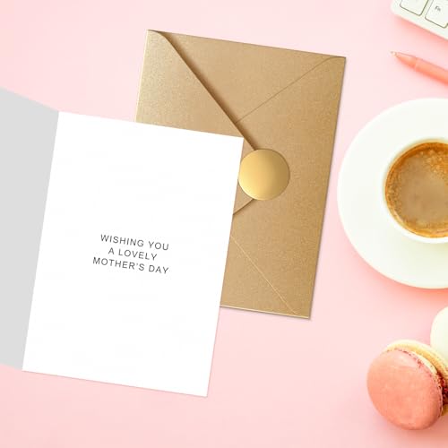 Sweetzer & Orange Premium Mother’s Day Card - 5x7” Gold Foil