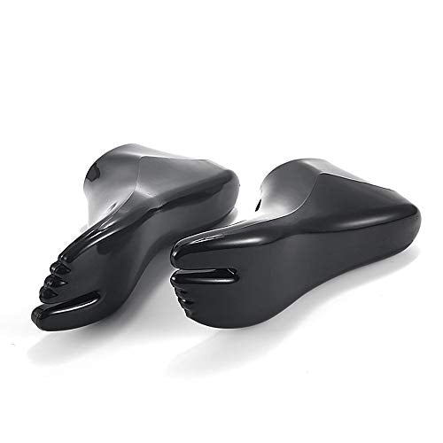 Female Plastic Foot Mannequin Model for Shoe and Sandal Display - Black