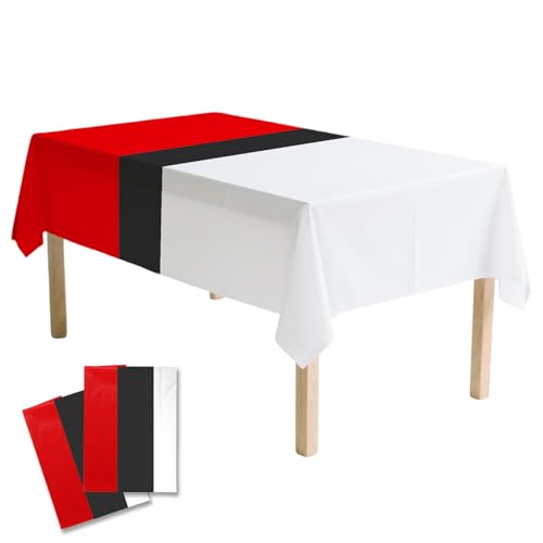 SAVITA Cartoon Anime Party Tablecloths, 2-Pack, 108x180cm