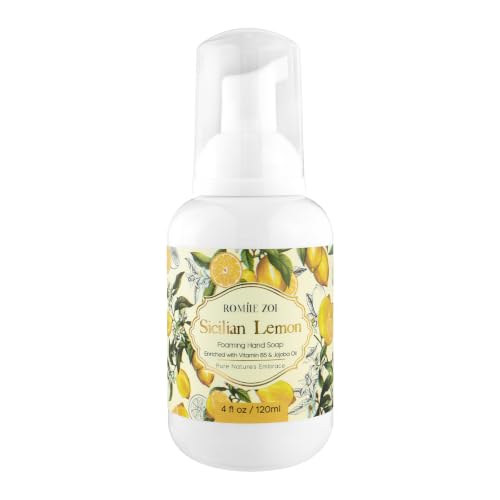 ROMIIE ZOI Foaming Hand Soap Sicilian Lemon 4 oz Travel Size