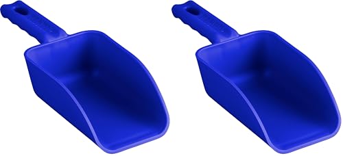 Remco 16 oz Color-Coded Hand Scoop - BPA-Free Plastic Food-Safe (Pack of 2)