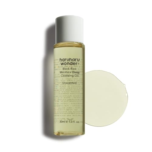 Haruharu Black Rice Moisture Cleansing Oil 1.0 fl oz - Vegan Makeup Remover