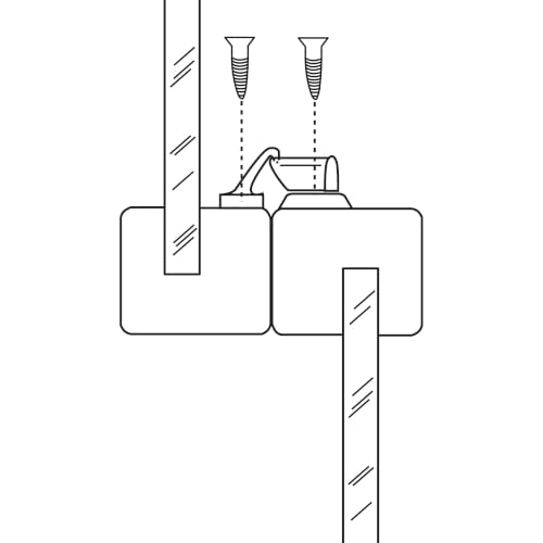 Brass Sash Lock for Windows - 1-15/16 & 1-7/8 Inch Hole Centers, Diecast Zinc, Single Pack