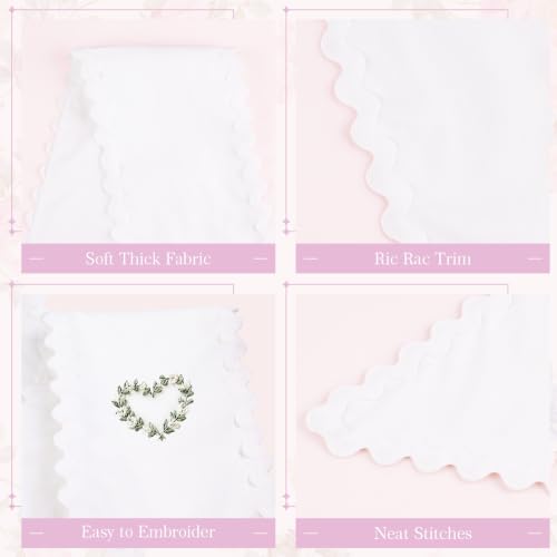 White Wreath Sash with Trim, 56 x 5.7 Inches for Front Door