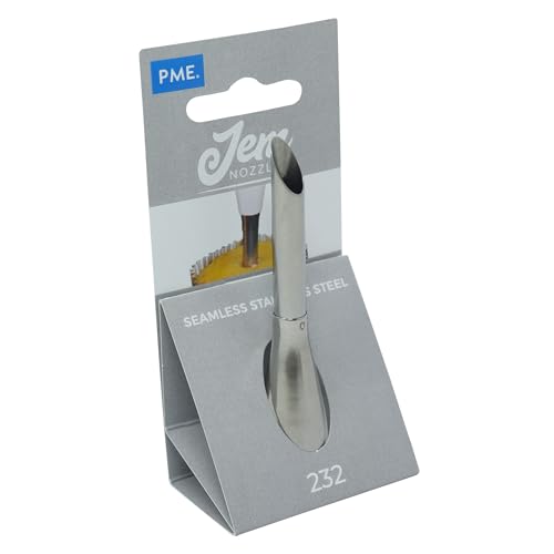 JEM Cupcake Filler Nozzle #232 - Stainless Steel Tube for Filling