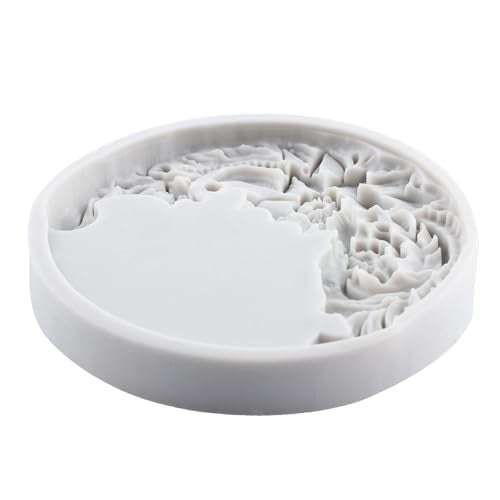 Baroque Photo Frame Silicone Mold for Fondant Cake Decorating and Chocolate