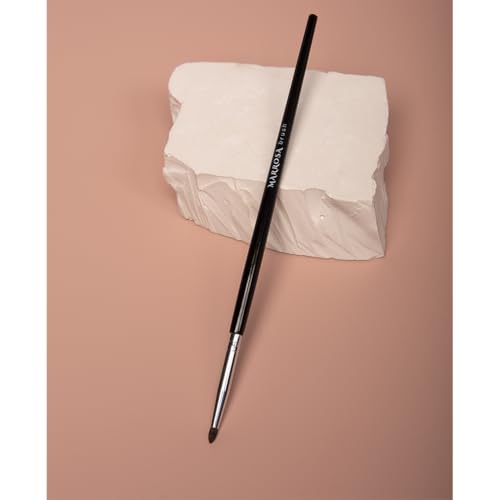 MARROSA Small Eyeshadow Brushes Set - Natural Pony Hair Mini Smudge Brush