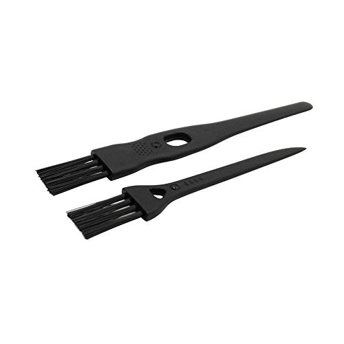 Electric Shaver Cleaning Brushes Set - 8 Pack Black Nylon