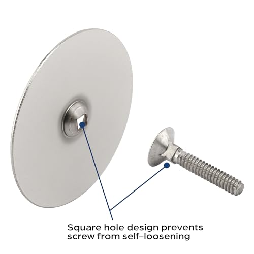 Prime-Line Satin Nickel Door Hole Cover Plate - 2-5/8 in.
